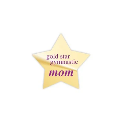 USA MADE Star Laminated Plastic Lapel Pin (1.25"x1.25") 1