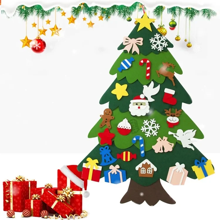 Christmas Tree Set with Ornaments for Kids DIY 1