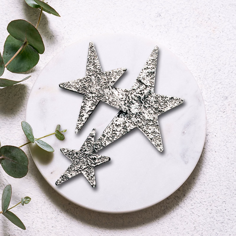 Star Cluster Pewter Accent