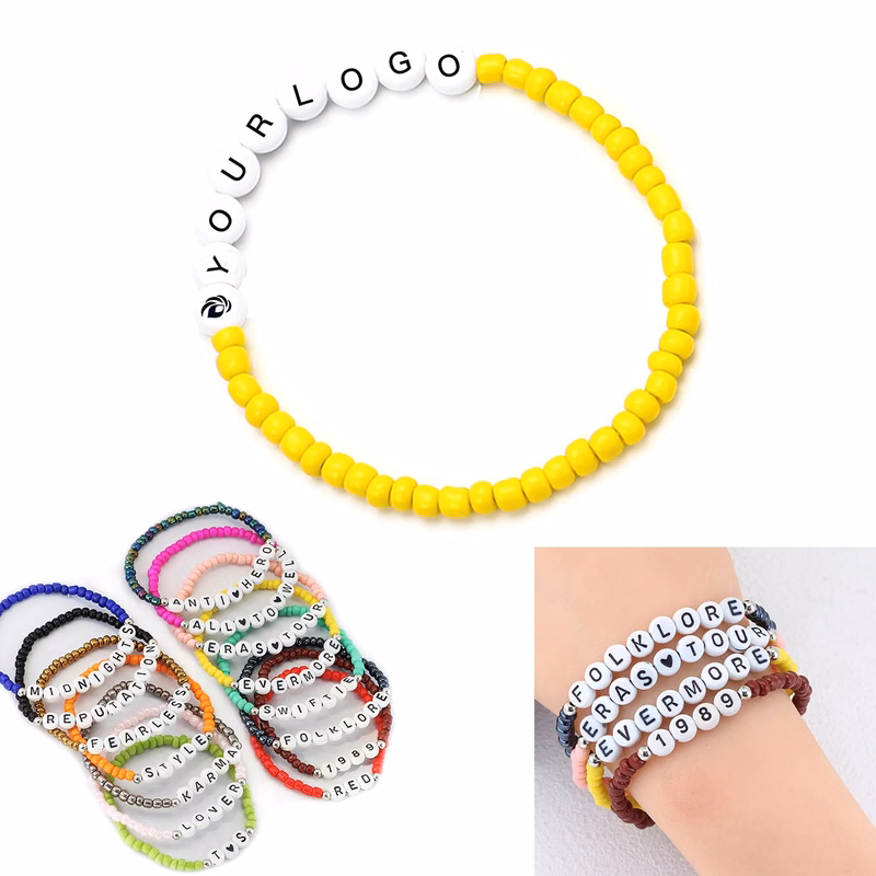 Custom Bohemian Stackable Bead Bracelet
