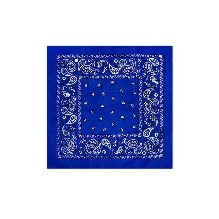 Classic Cotton Bandanas - Royal Blue 1
