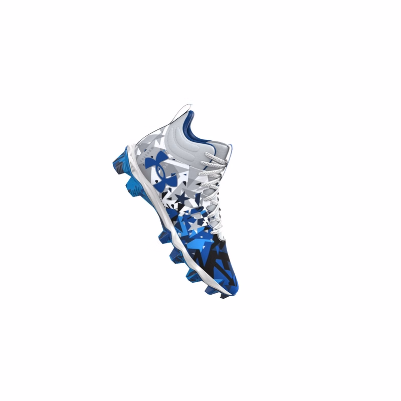 Boys' UA Spotlight Franchise 3 RM USA Jr. Football Cleats 