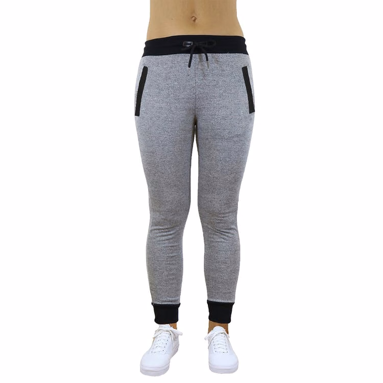 Women's Sweatpants - S-XL Heather Gray Slim Fit