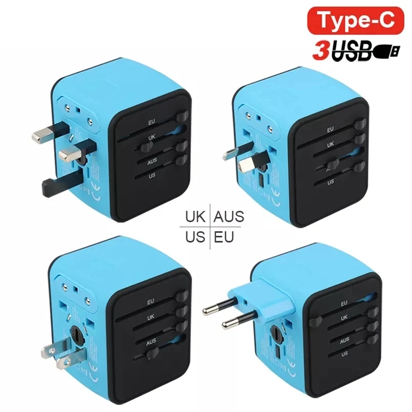 Worldwide Travel Plug Adapter with Customized Logo 1