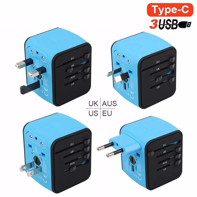 Worldwide Travel Plug Adapter with Customized Logo