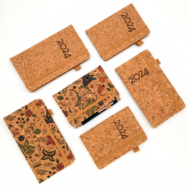 A6 Cork Cover Notebook