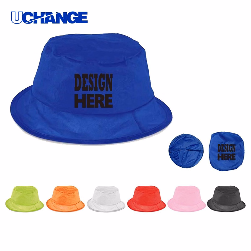 Folding Bucket Hat with Pouch