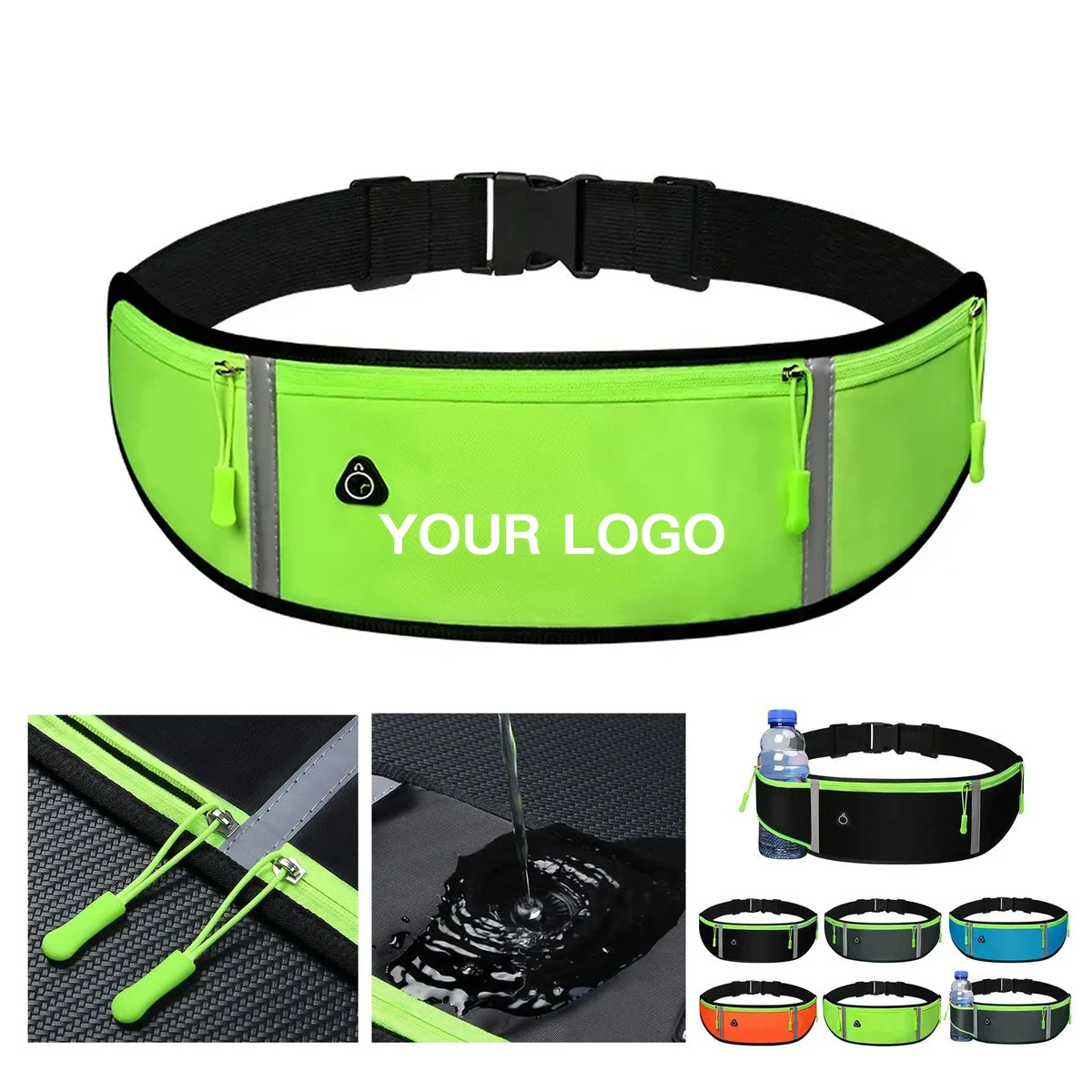 Nylon Travel Waist Bag with Multi Pocket Design 1