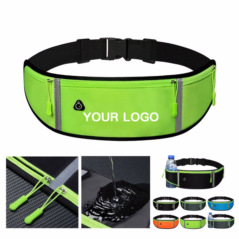 Nylon Travel Waist Bag with Multi Pocket Design