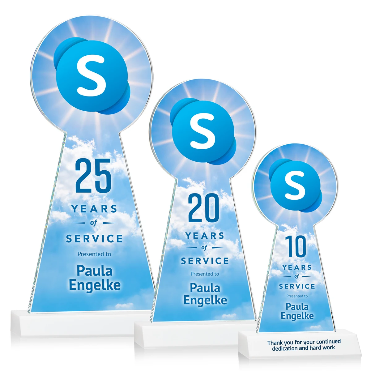 Laidlaw VividPrint™ Award - White 1