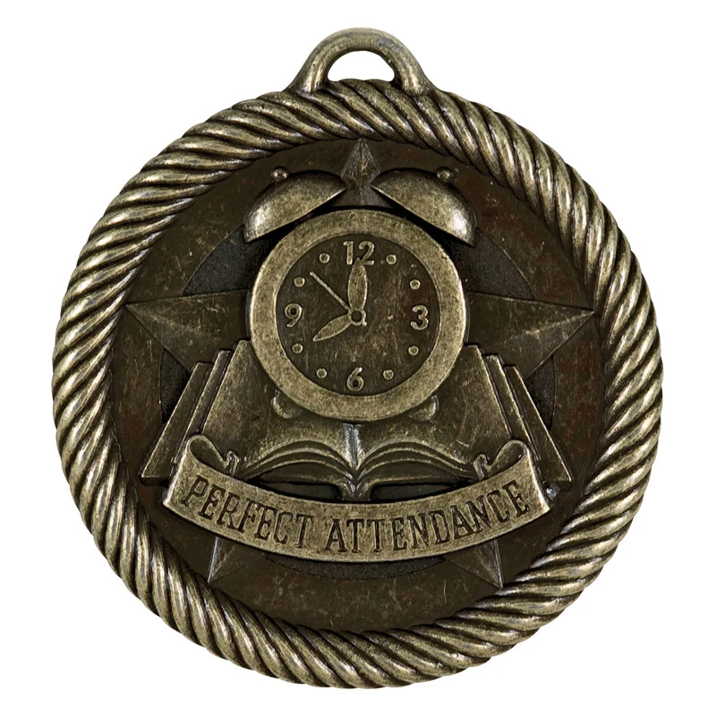 Perfect Attendance Value Medal 1