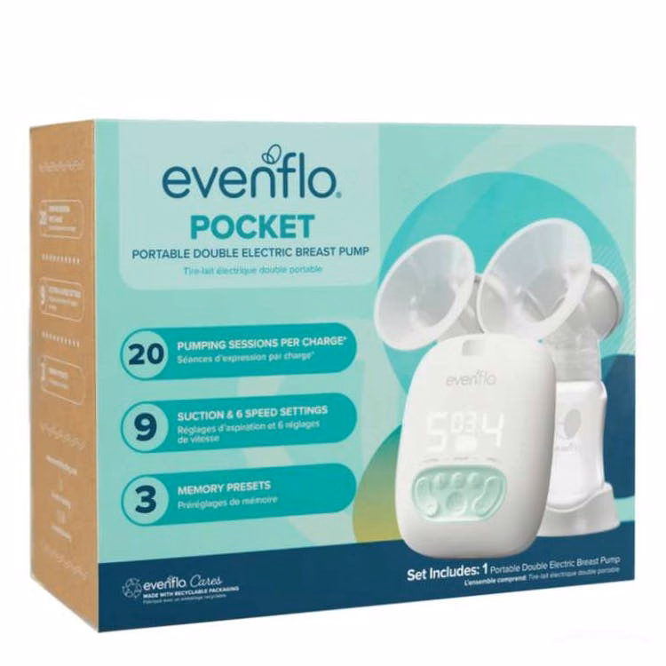 Pocket Portable Double Electric Breast Pump