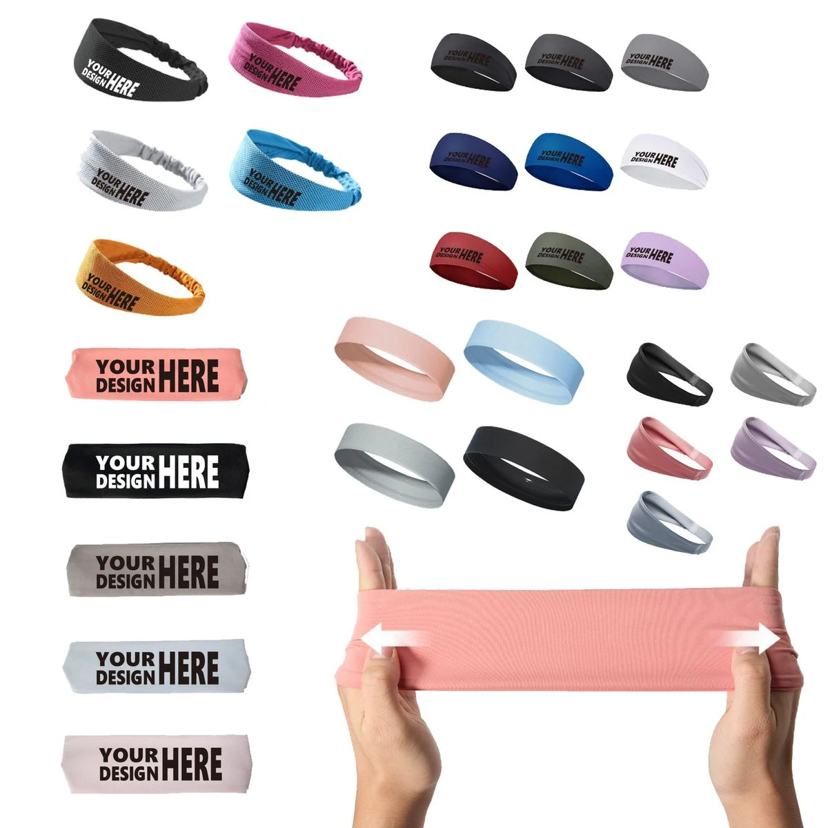 Exercise Headband, Yoga Headband 1
