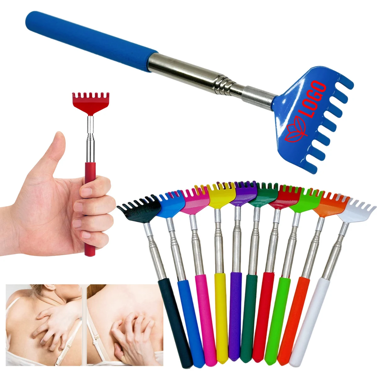 7-Tooth Telescop Back Scratcher Tool 1