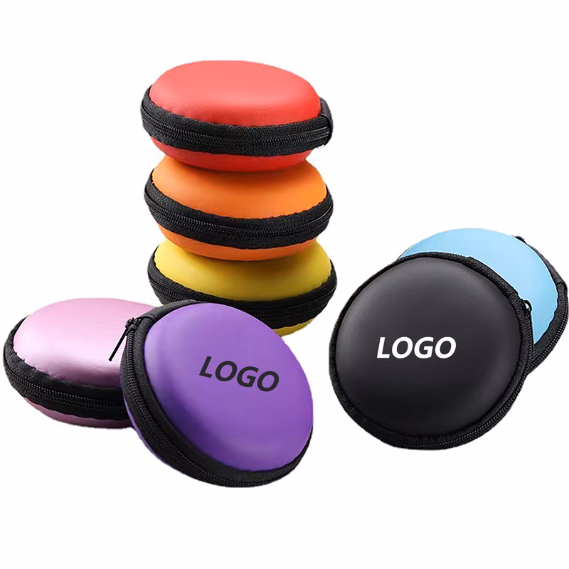 Small Round Storage Earphone Box Earbuds Case