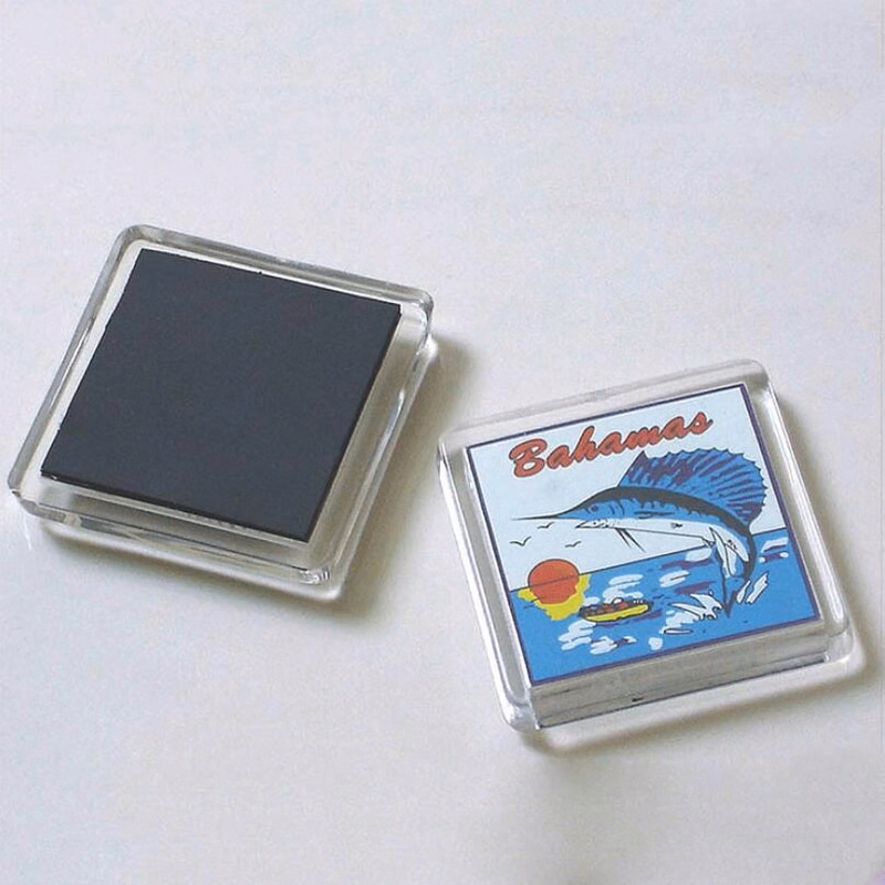 Acrylic Square Fridge Magnet