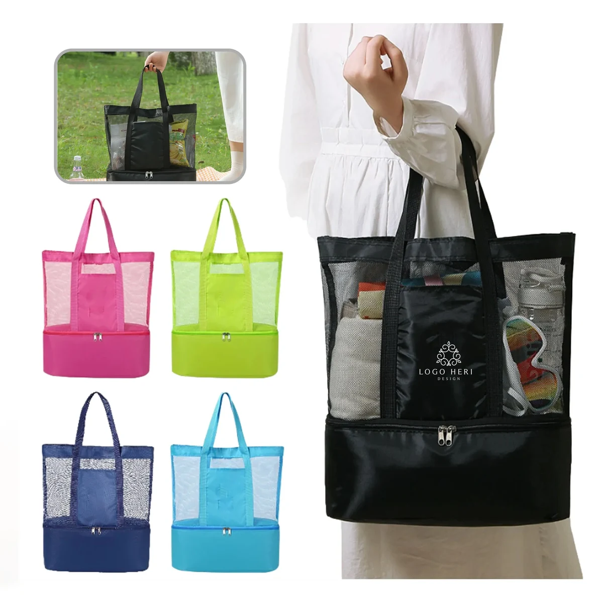 Travel Handheld Beach Bag 1