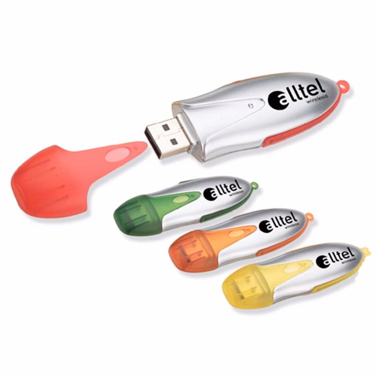 Jupiter USB flash drive keychain