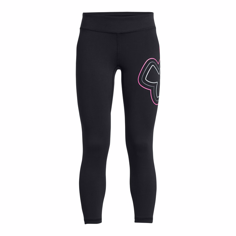 UA Motion Branded Girls' Ankle Leggings