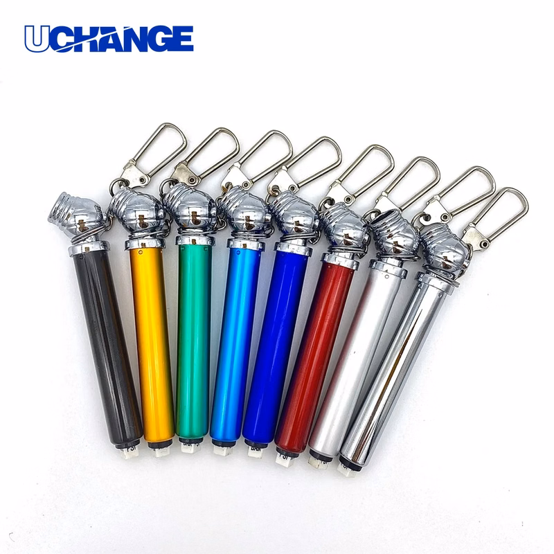 Car Tire Pressure Gauge Keychain Tool
