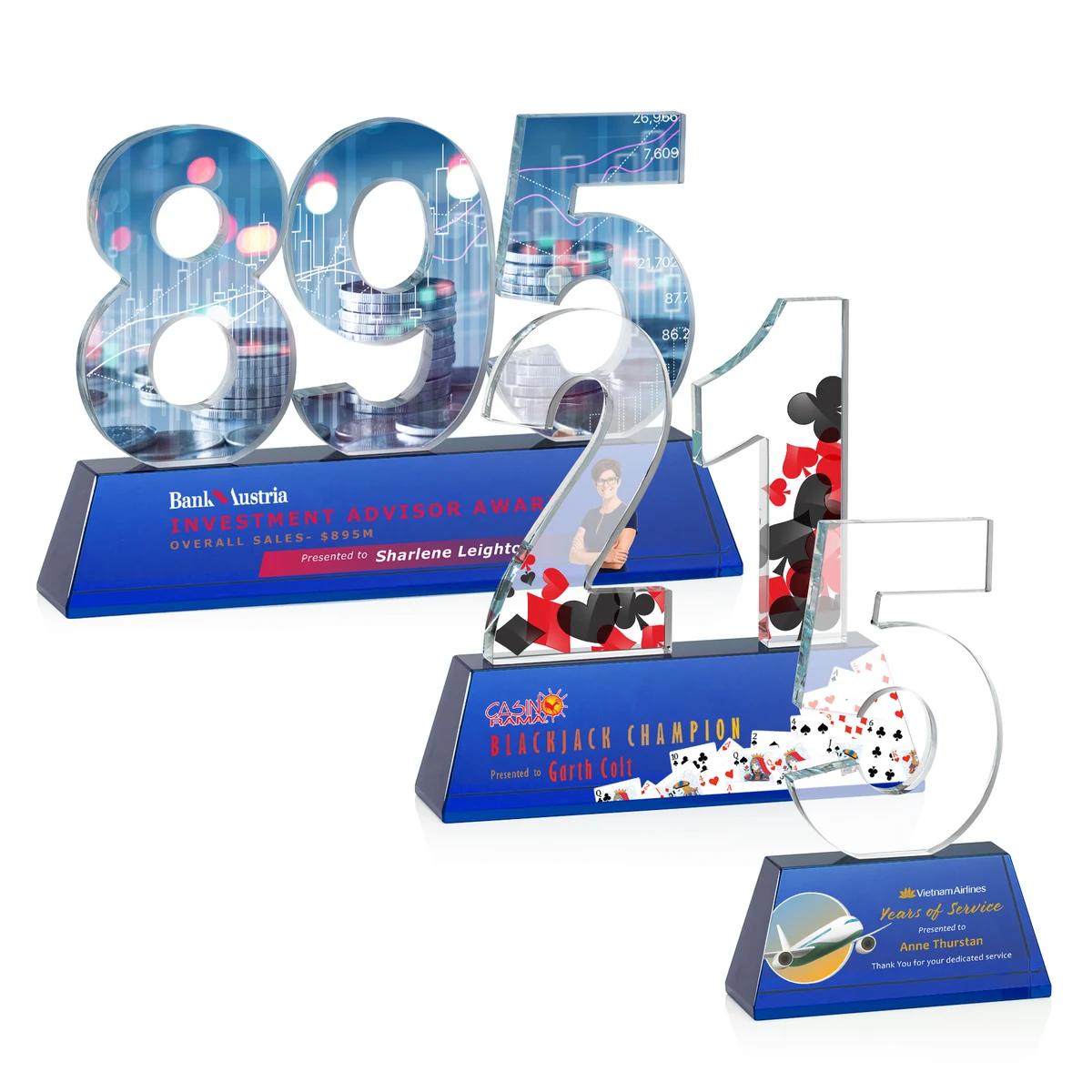 Milestone Optical VividPrint™ Award - Blue 1