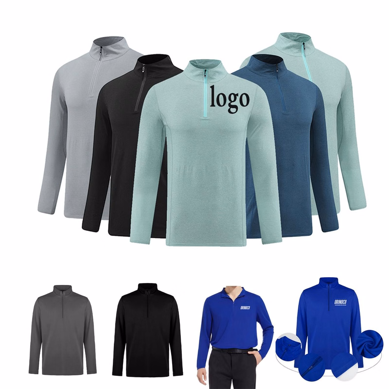 Men's UV-Resistant Micro-Mesh Half-Zip Jacket

