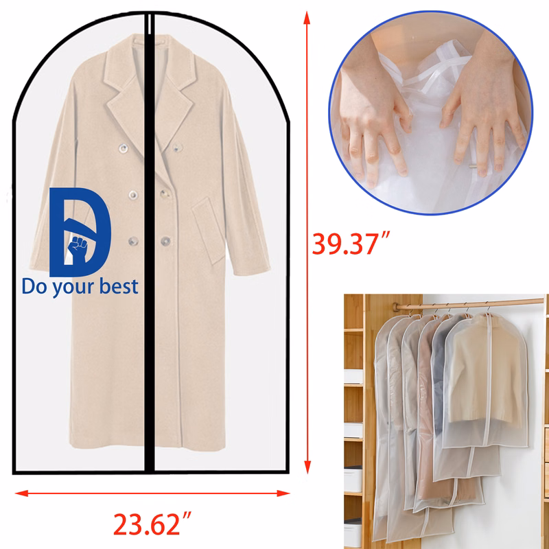 Plastic Garment Hanging Clothes Bag