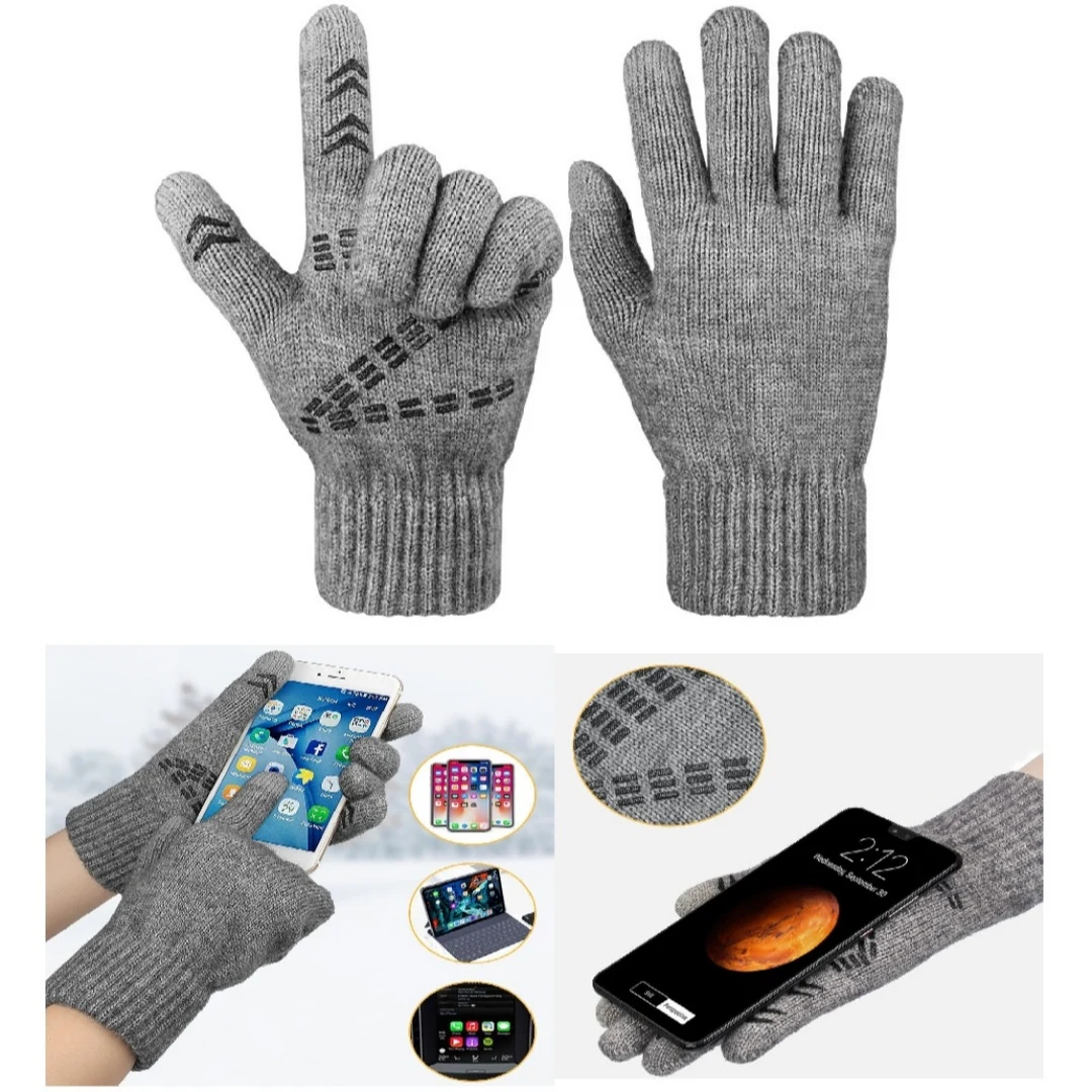 Unisex Winter Non-Slip Touchscreen Gloves 1