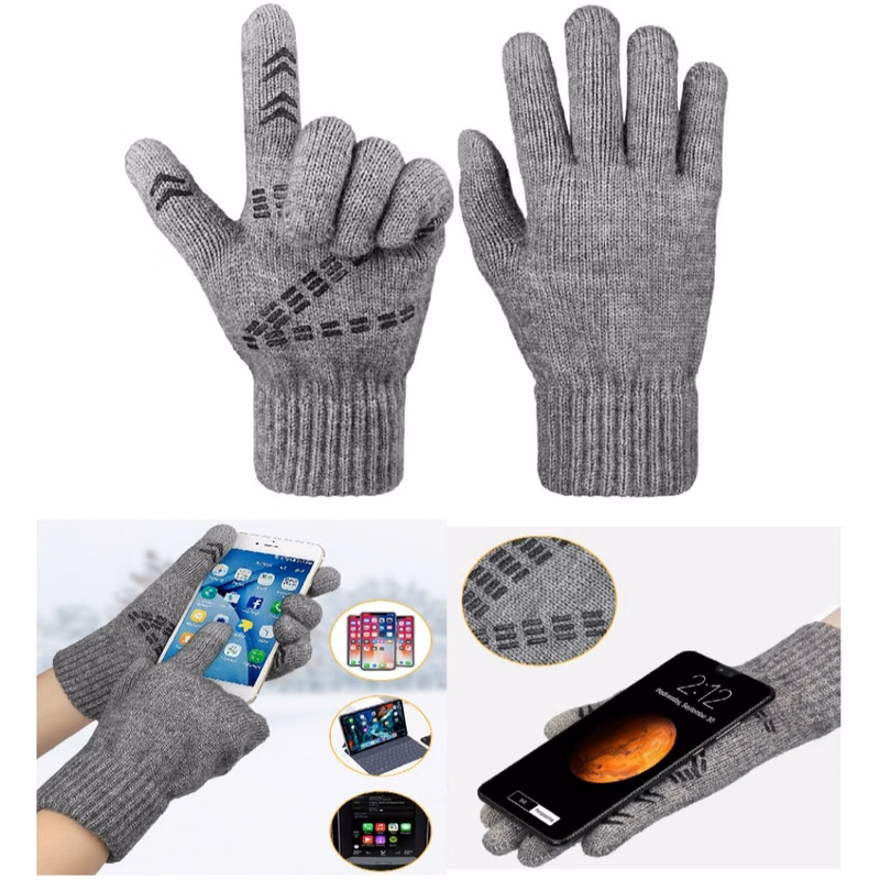 Unisex Winter Non-Slip Touchscreen Gloves
