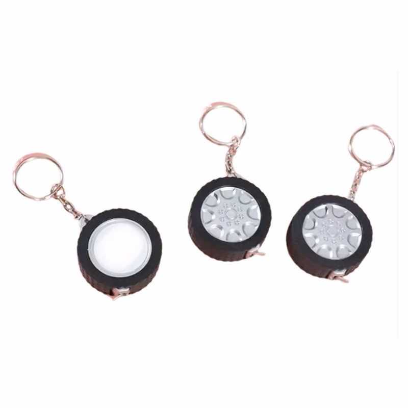 Tire Shape Keychain Tape Measure