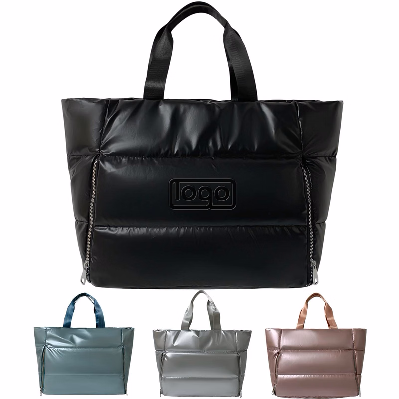 Large Capacity Waterproof Puffer Tote Bag