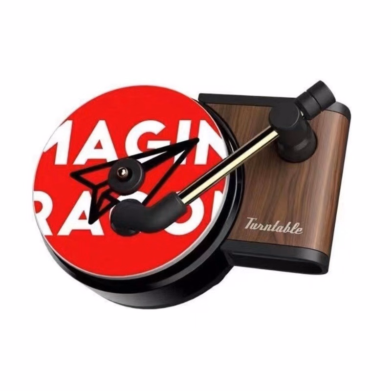 Car Retro Aromatic Record Player