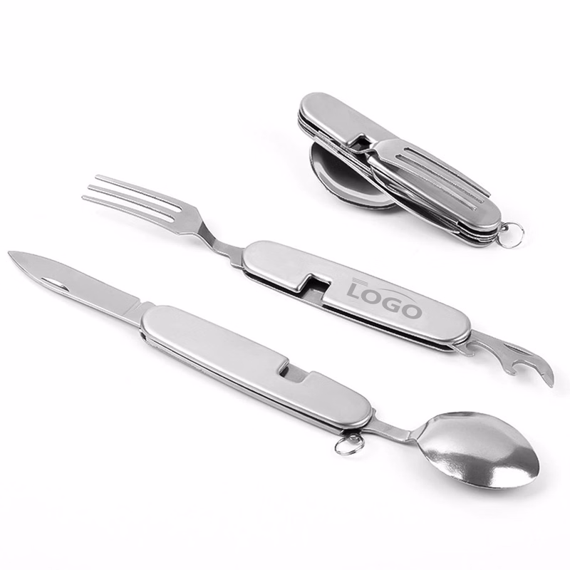 Stainless Steel Folding Cutlery Set
