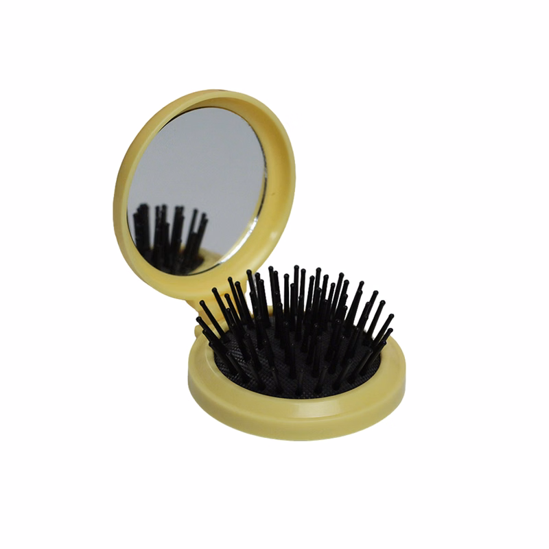 Folding Pocket Comb With Travel Mirror