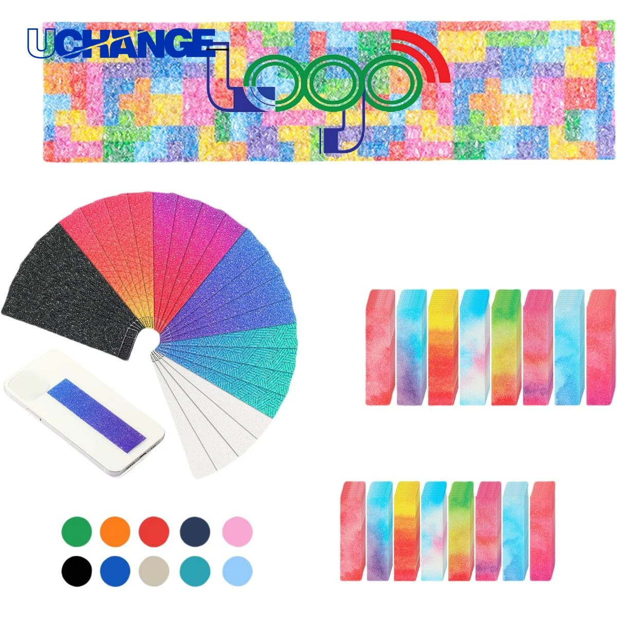 Stress Fidget Sticker Strips 1