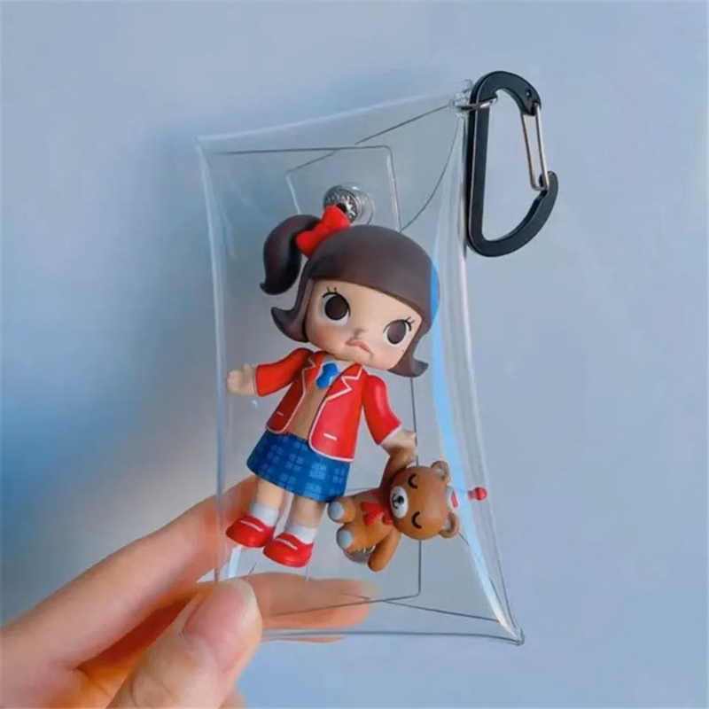 Clear PVC Bag with Carabiner