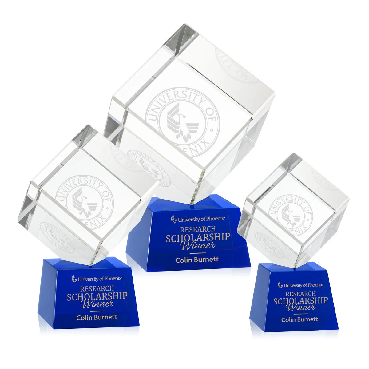 Burrill Award on Robson Base - Blue 1