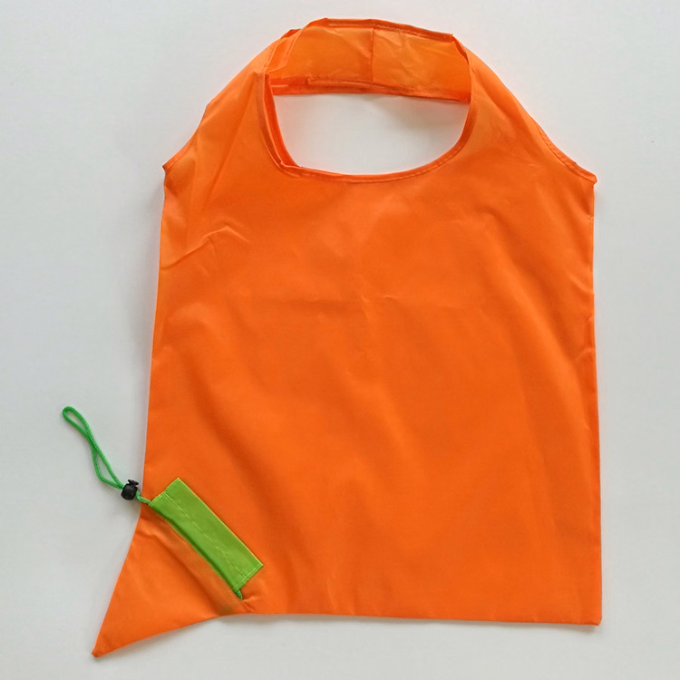 420D Folding Carrot Bags