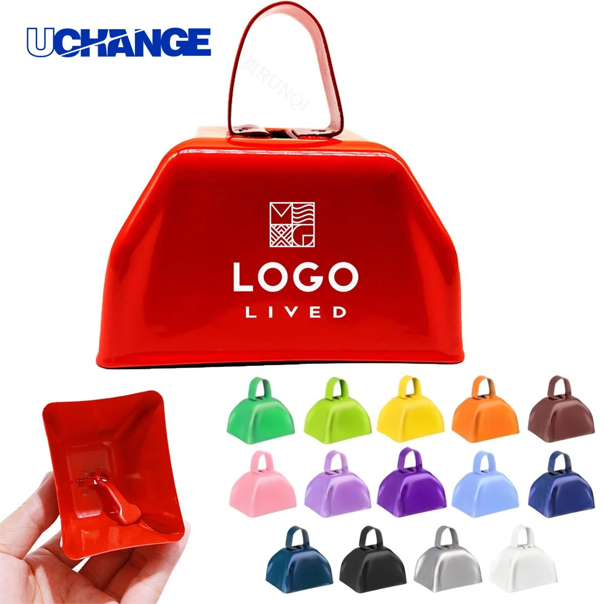 Popular 3 Inch Cowbell Sports Noise Maker 1