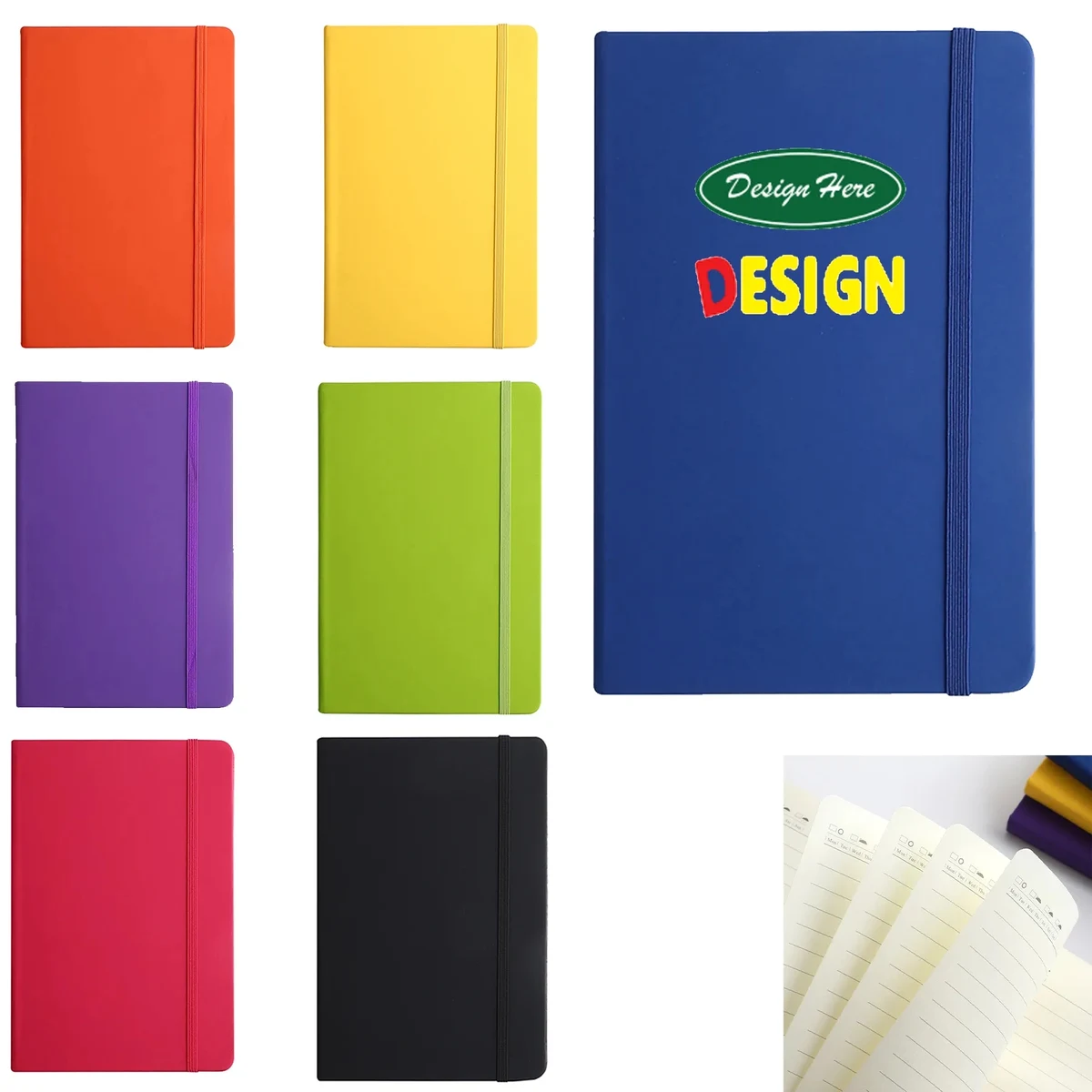 A5 Hardcover Notebook Journal 122 Pages 1