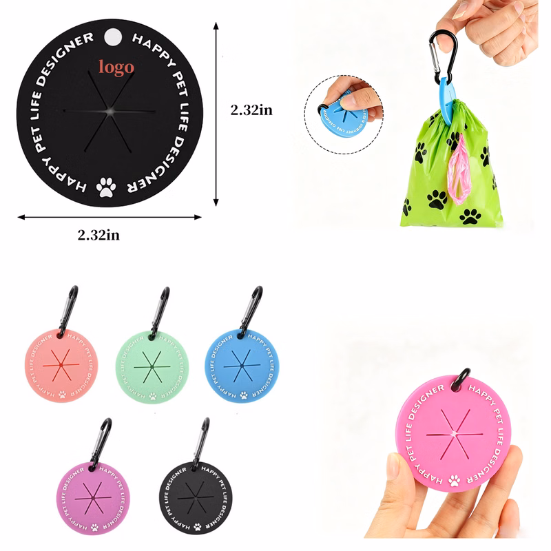 Pet Poop Bag Holder Clip