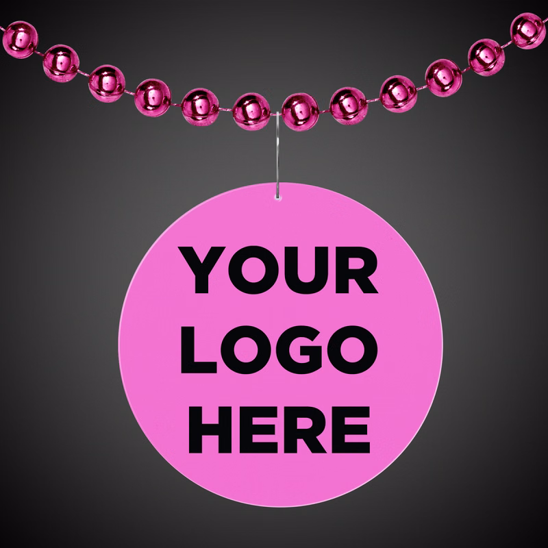 Pink 2 1/2" Medallion Badge(Digi Print)