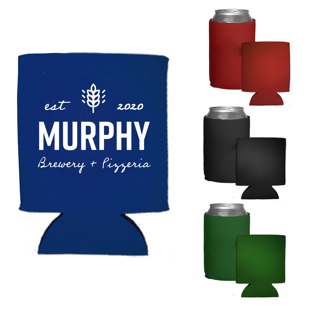 Collapsible Can Huggie, custom koozie with logo imprint 1