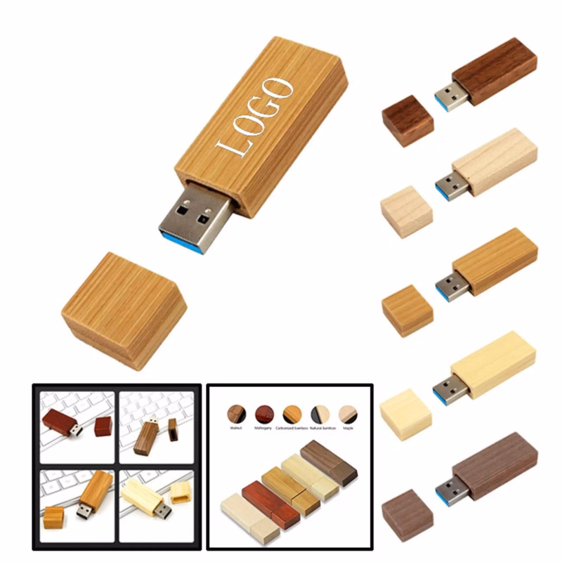32GB High-Speed Bamboo Wooden USB 3.0 Flash Drive