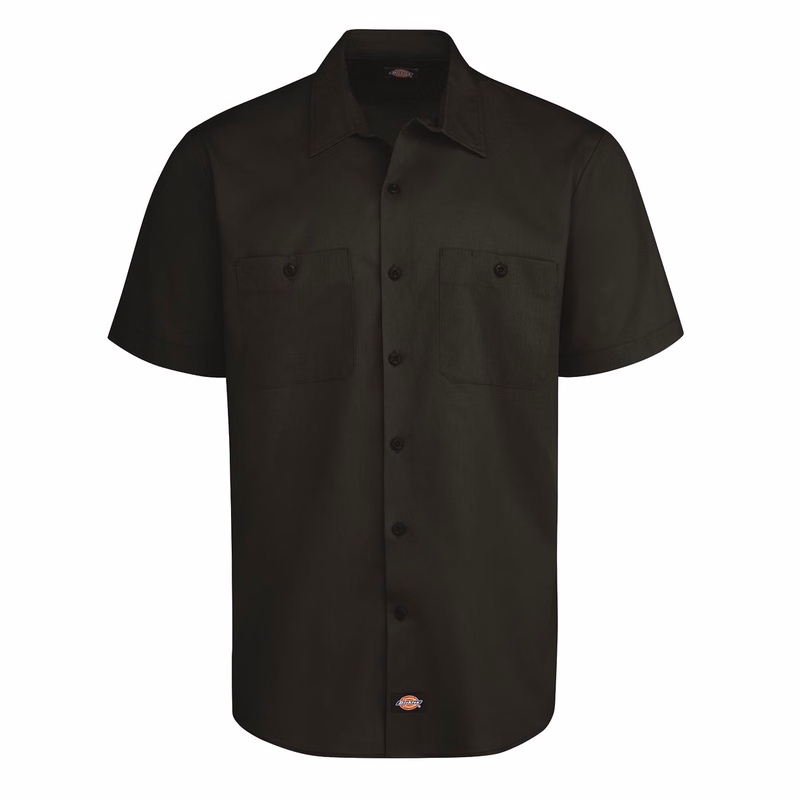 Men's Industrial Worktech Ventilated Short Sleeve Work Shirt - LS51
