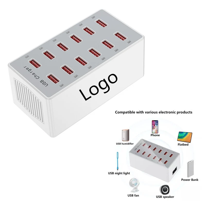 12 Port Usb Fast Charging Station 1