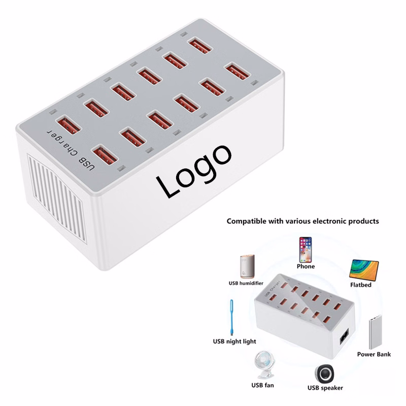 12 Port Usb Fast Charging Station