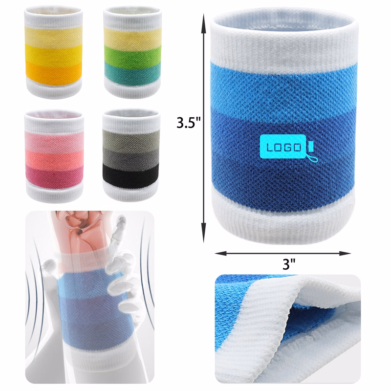 MOQ 50 PCS Comfortable Colorful Sports Wristband