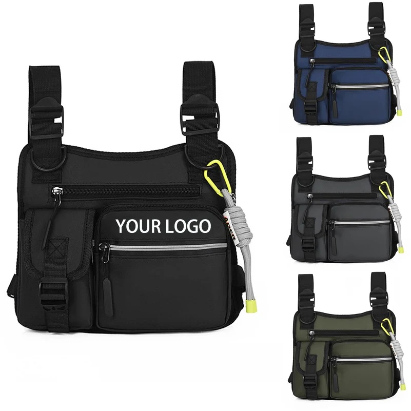 Street Outdoor Lightweight Reflective Utility Vest Bag 1