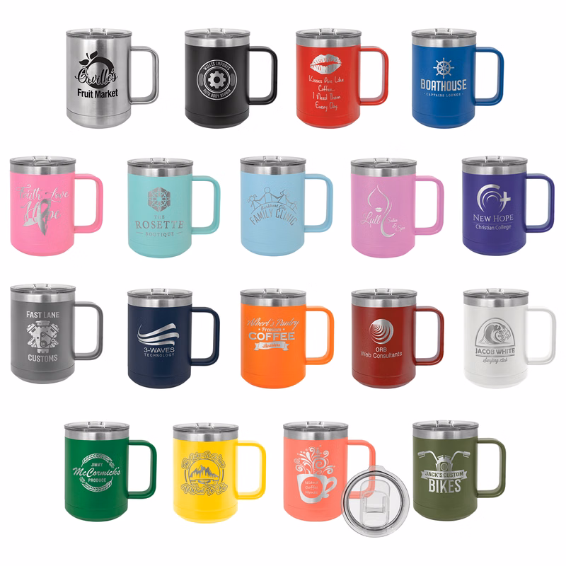 Polar Camel 15 Oz. Vacuum Insulated Mug